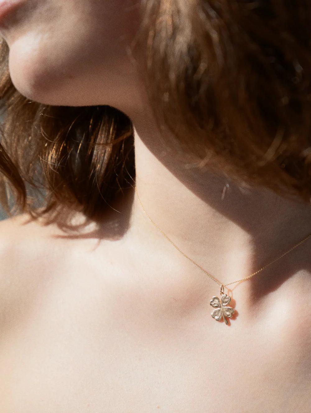 Aida x Hypend Lucky Clover Mini Necklace - Gold Plated