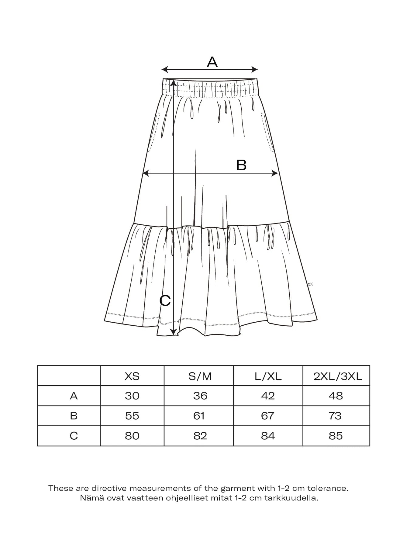 Talking Flowers Skirt