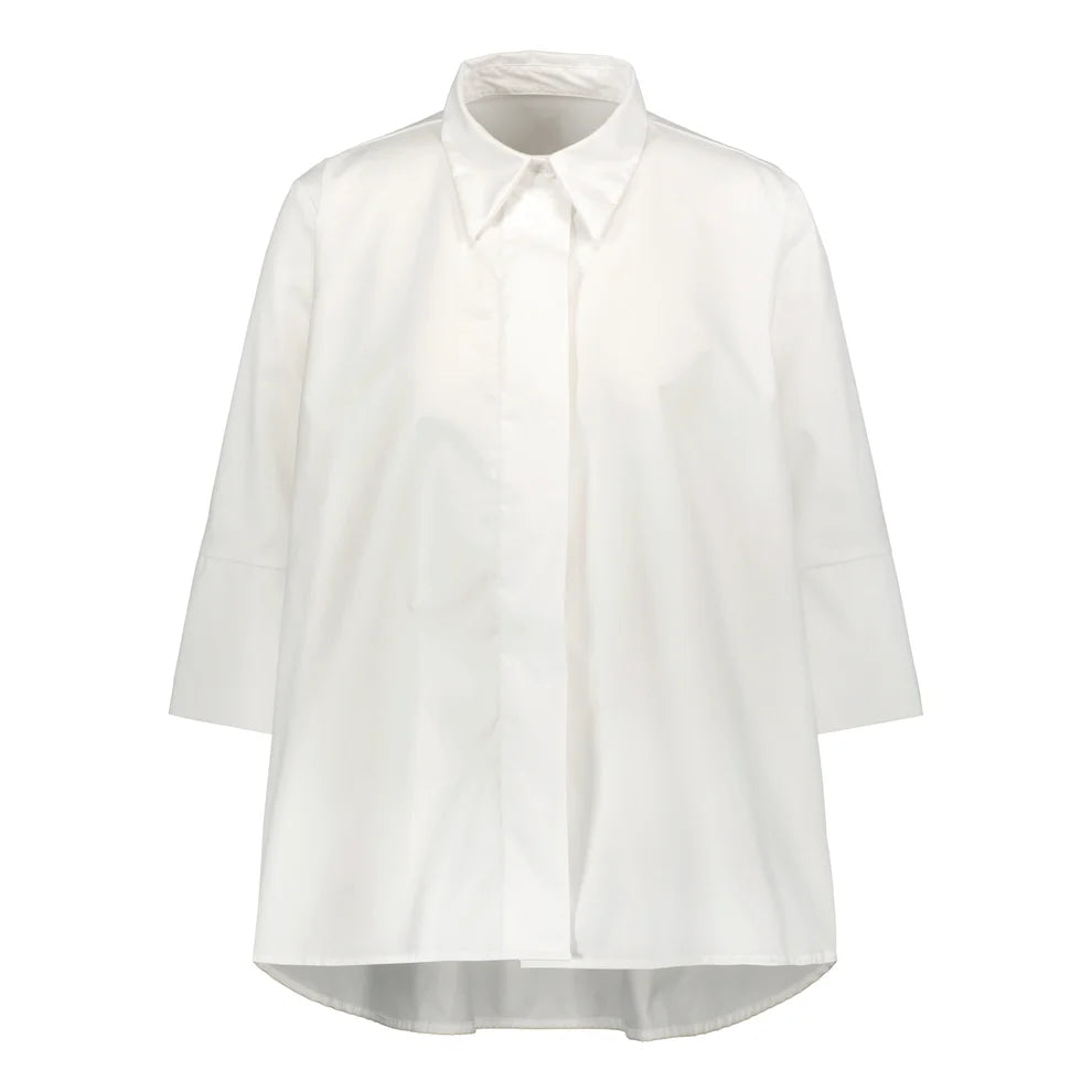 Classic Shirt W/Twist White