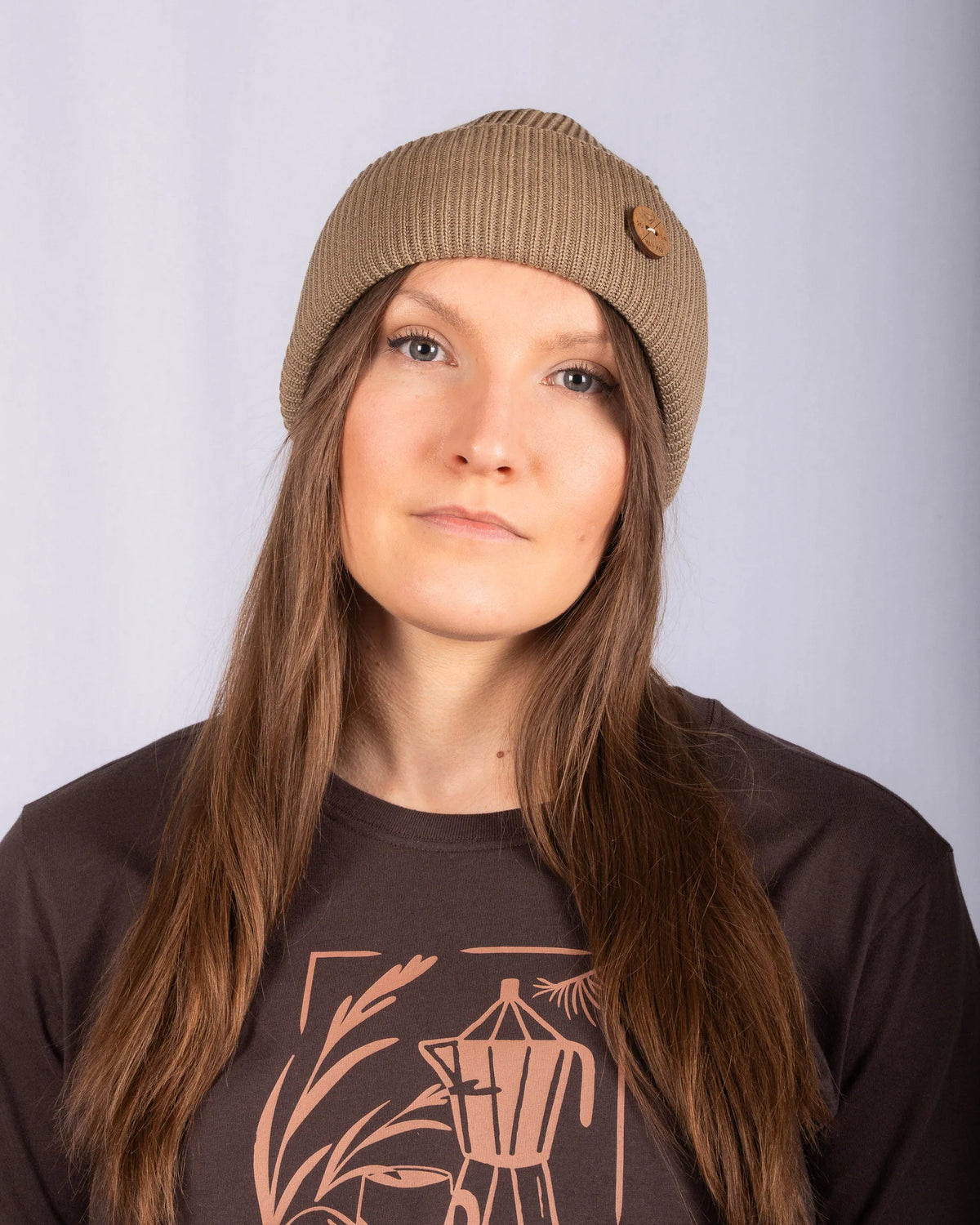 Timberjack Beanie - Olive Brown