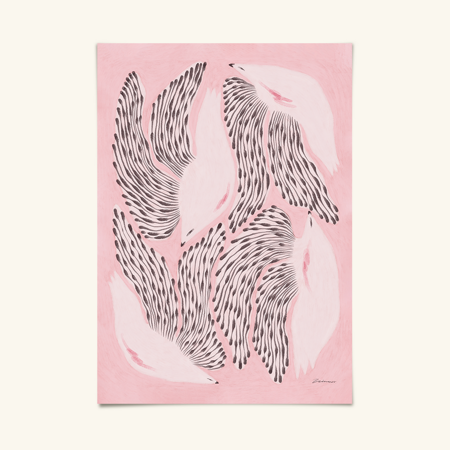 A Bouquet of Laced Delicacy - A4 Printti