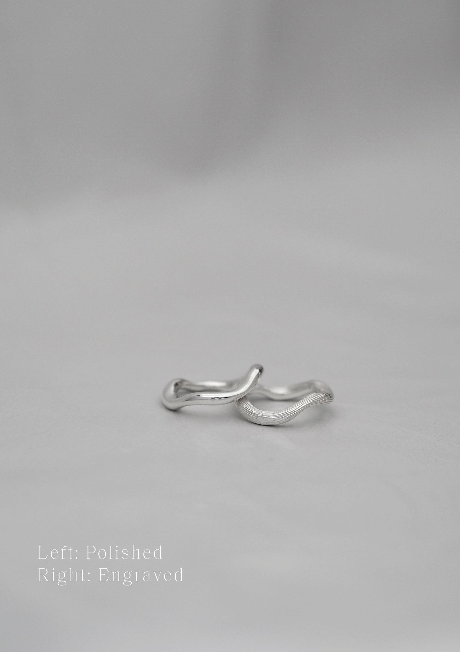 Under the Boughs ring - Engraved