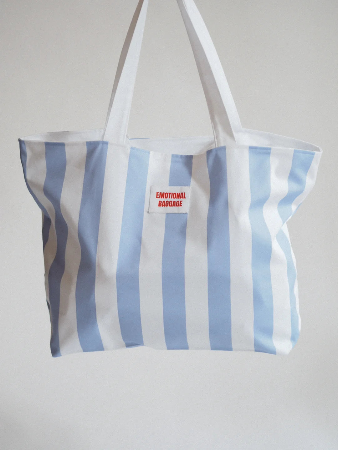 Emotional Baggage Weekender - Light Blue Stripe