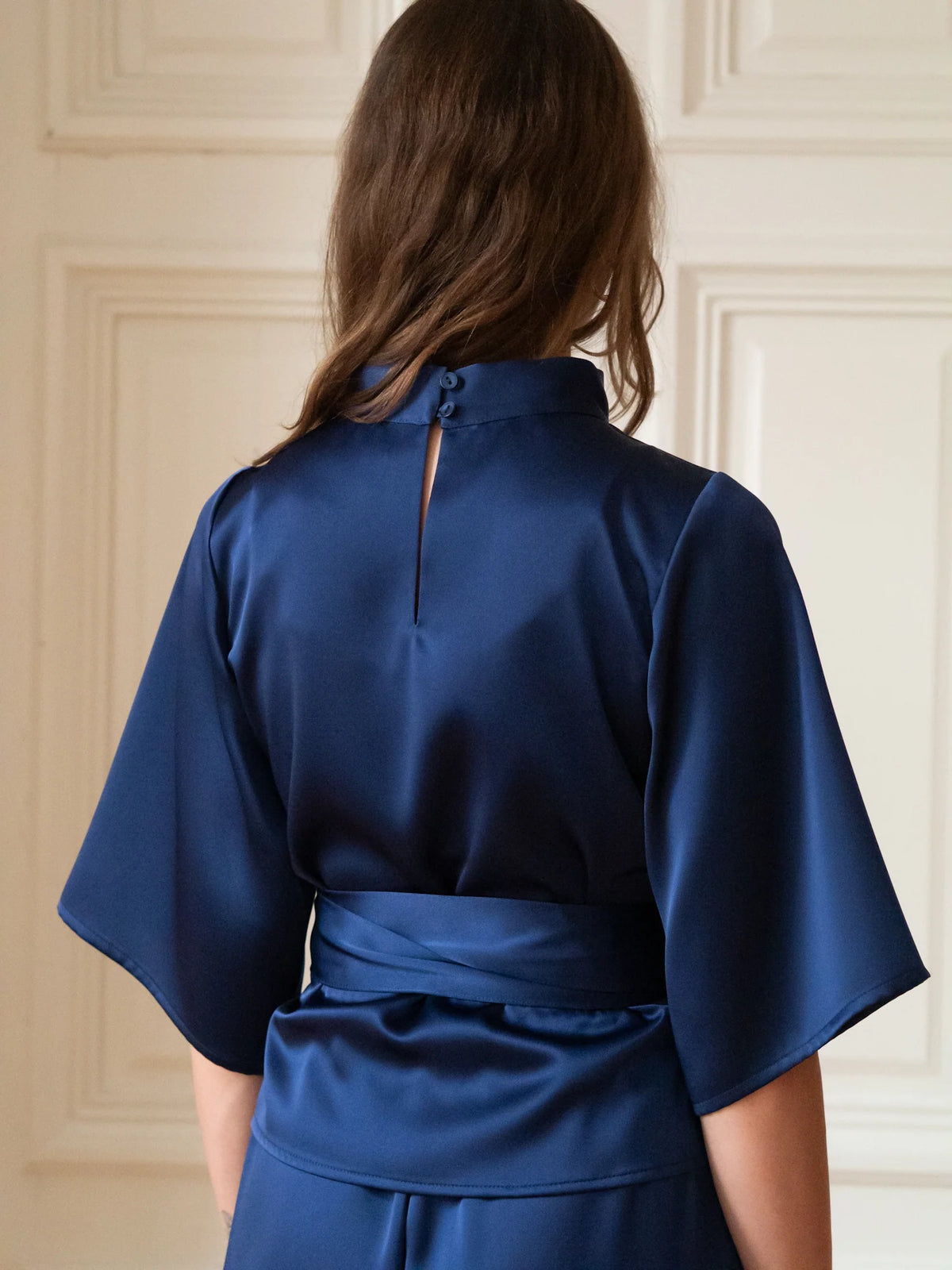Freedom Blouse - Deep Rich Blue