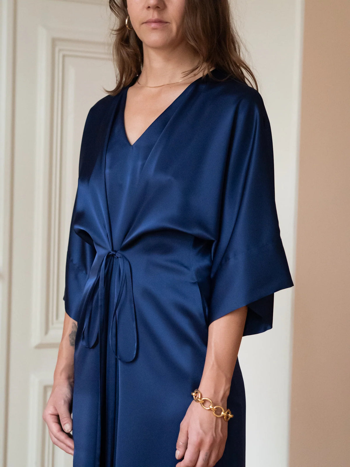 Grace Dress - Deep Rich Blue