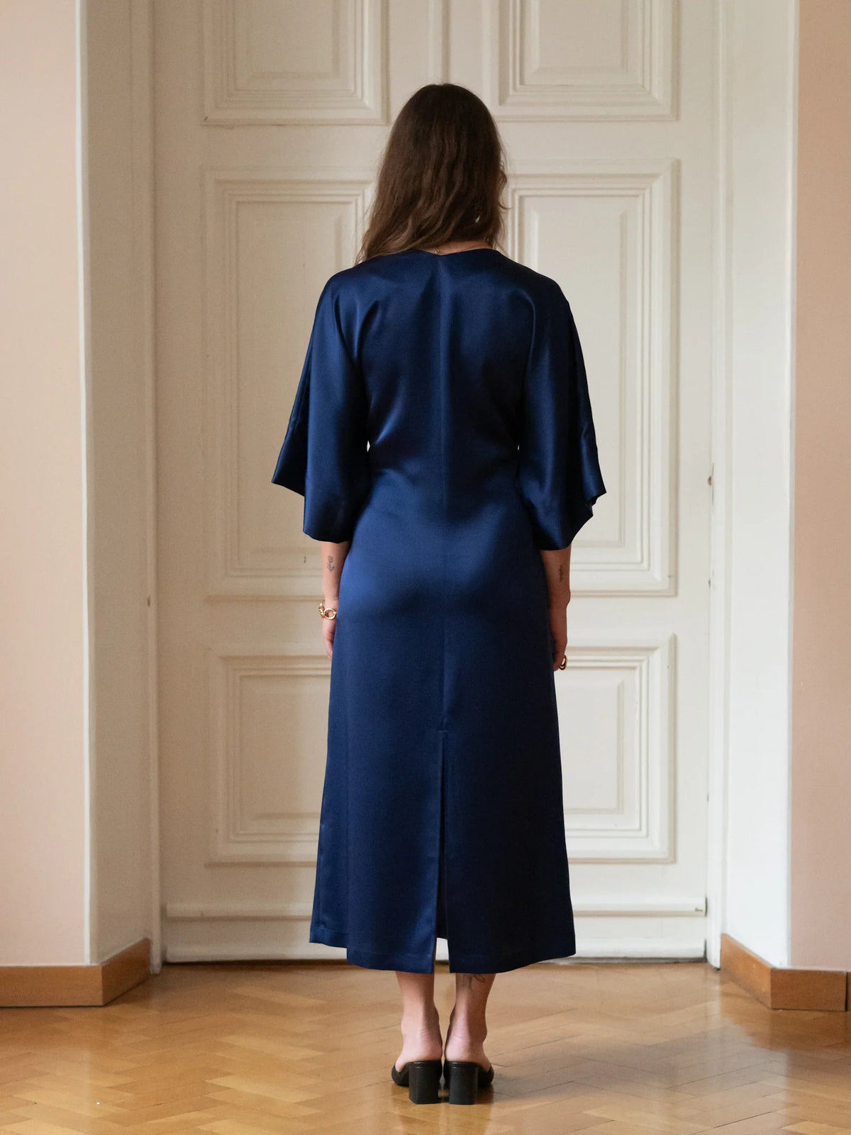 Grace Dress - Deep Rich Blue