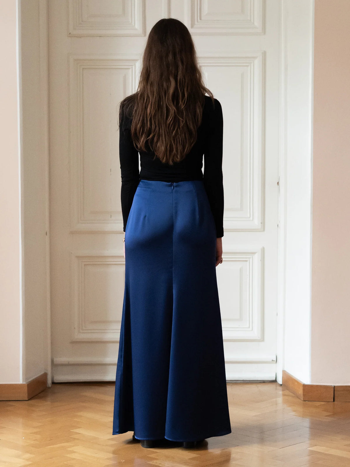 Long Skirt - Deep Rich Blue