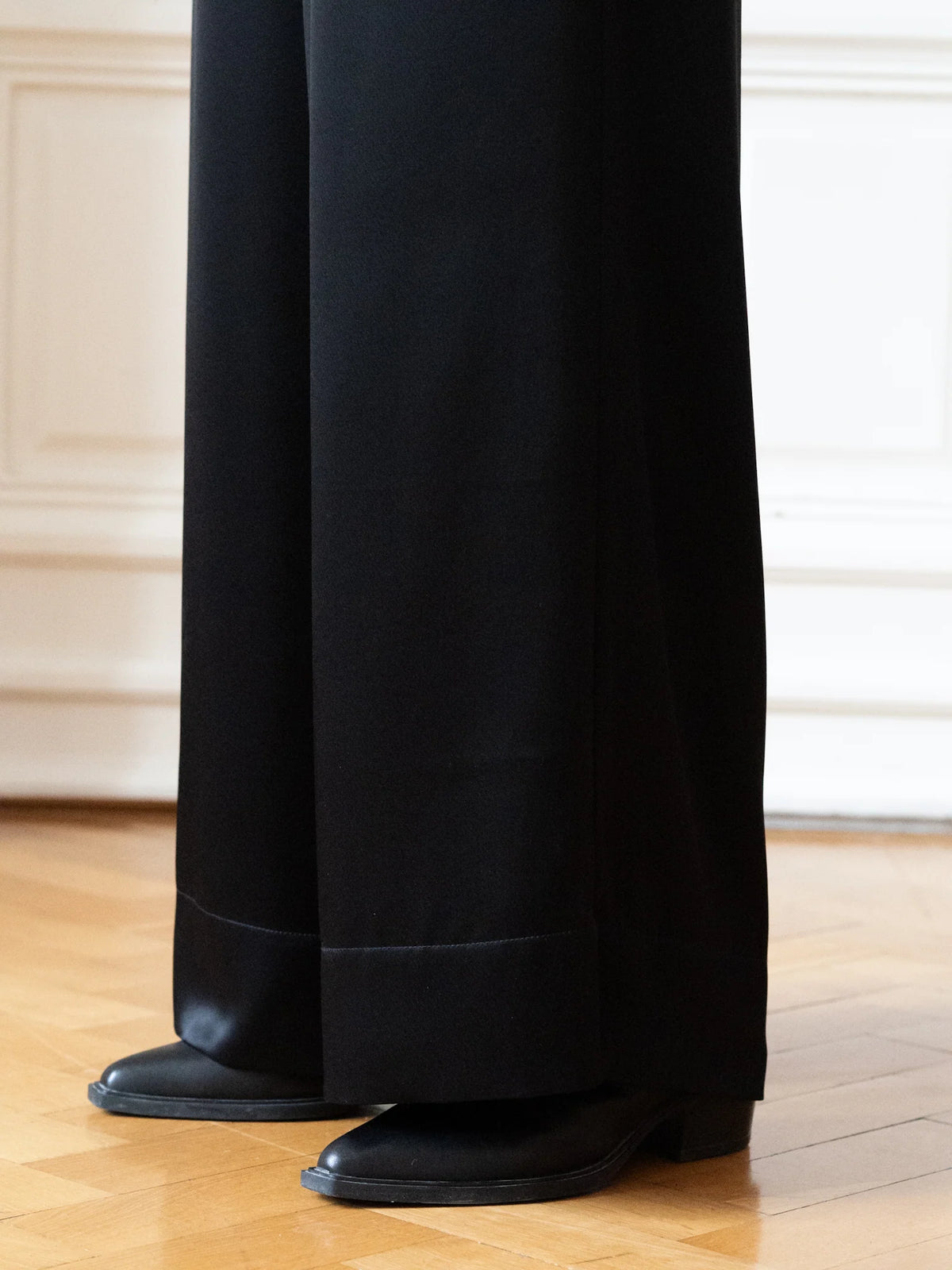 Wide Pants - Black