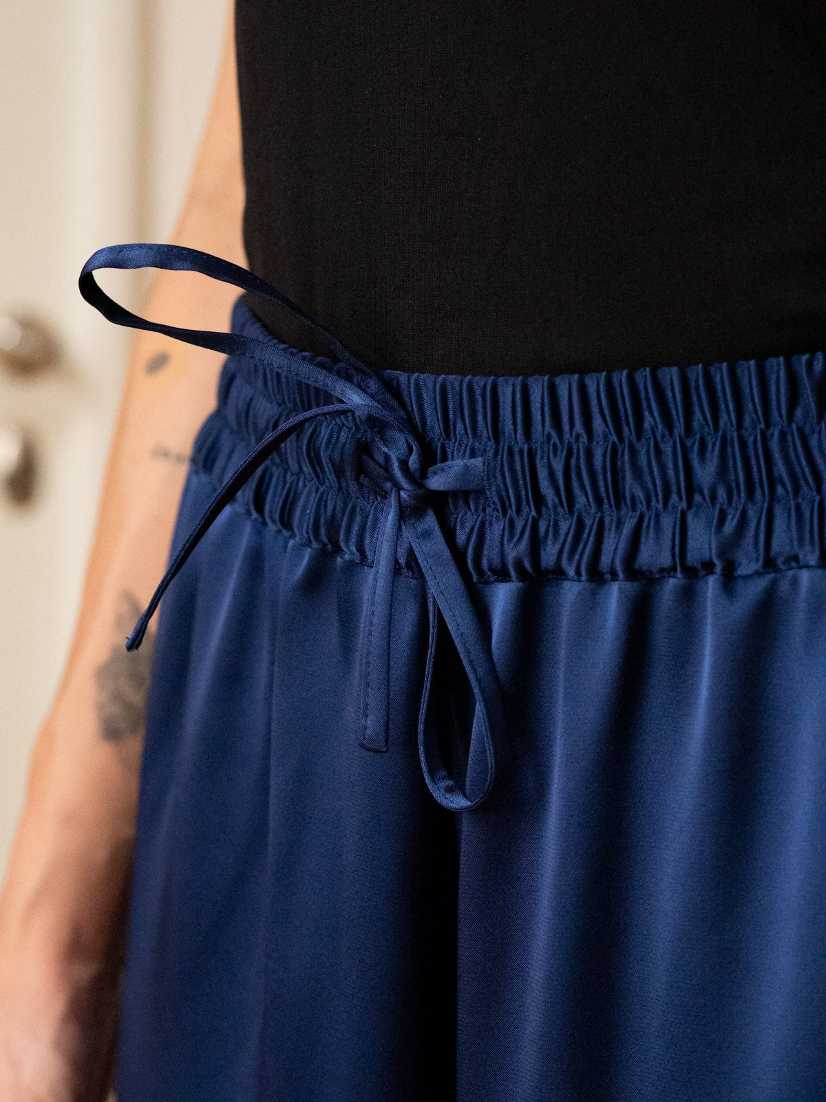 Wide Pants - Deep Rich Blue