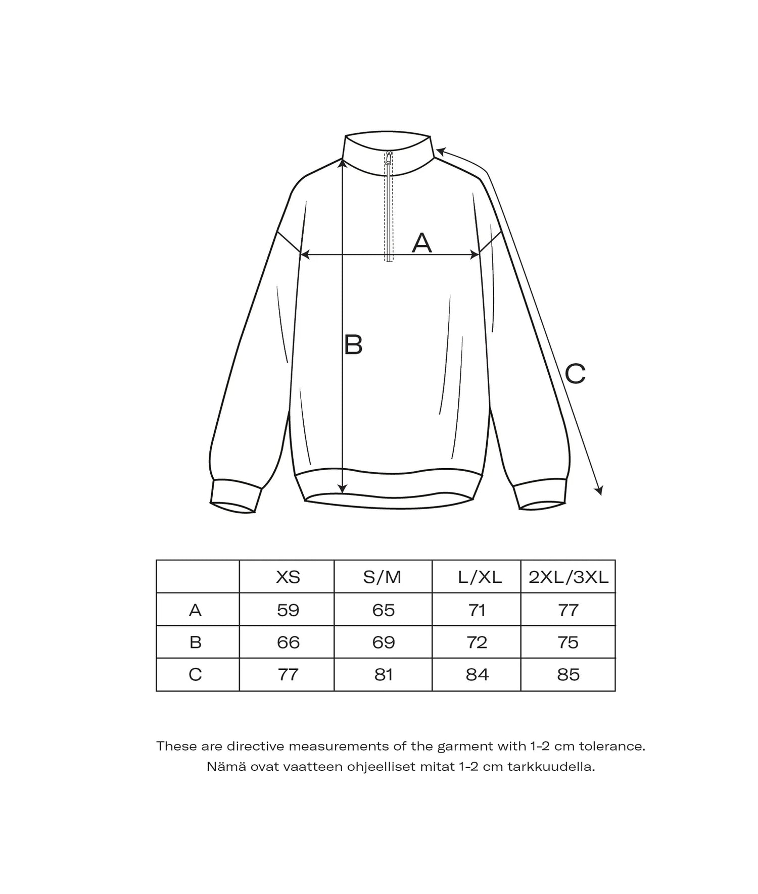 Aquatic Zip Sweatshirt