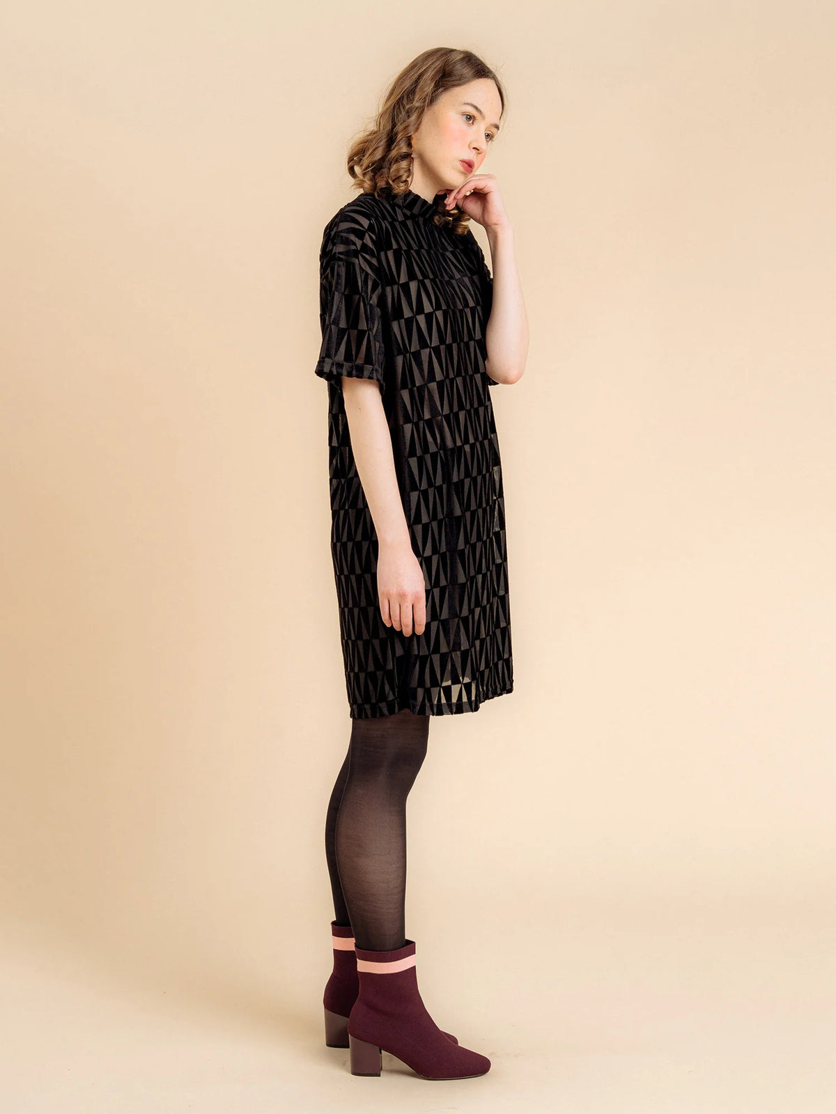 Aimee Dress - Circus Black