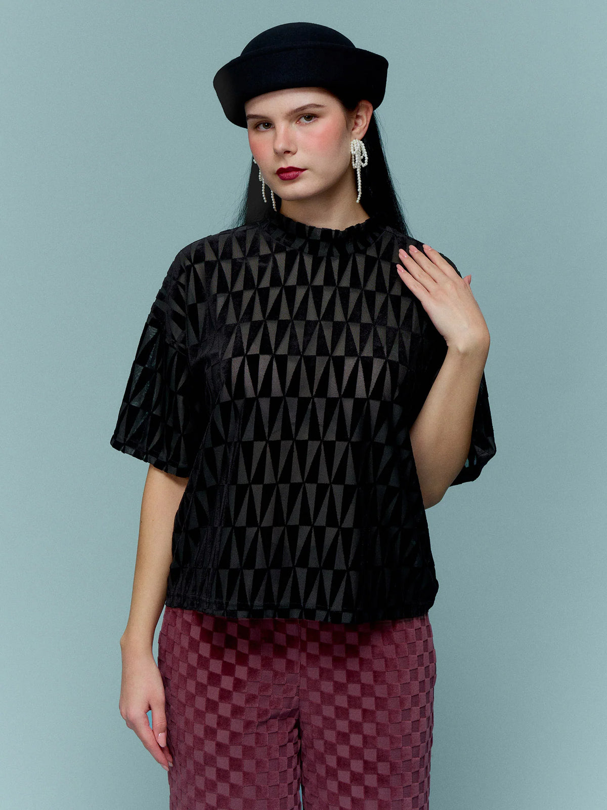 Alanna T-Shirt - Circus Black