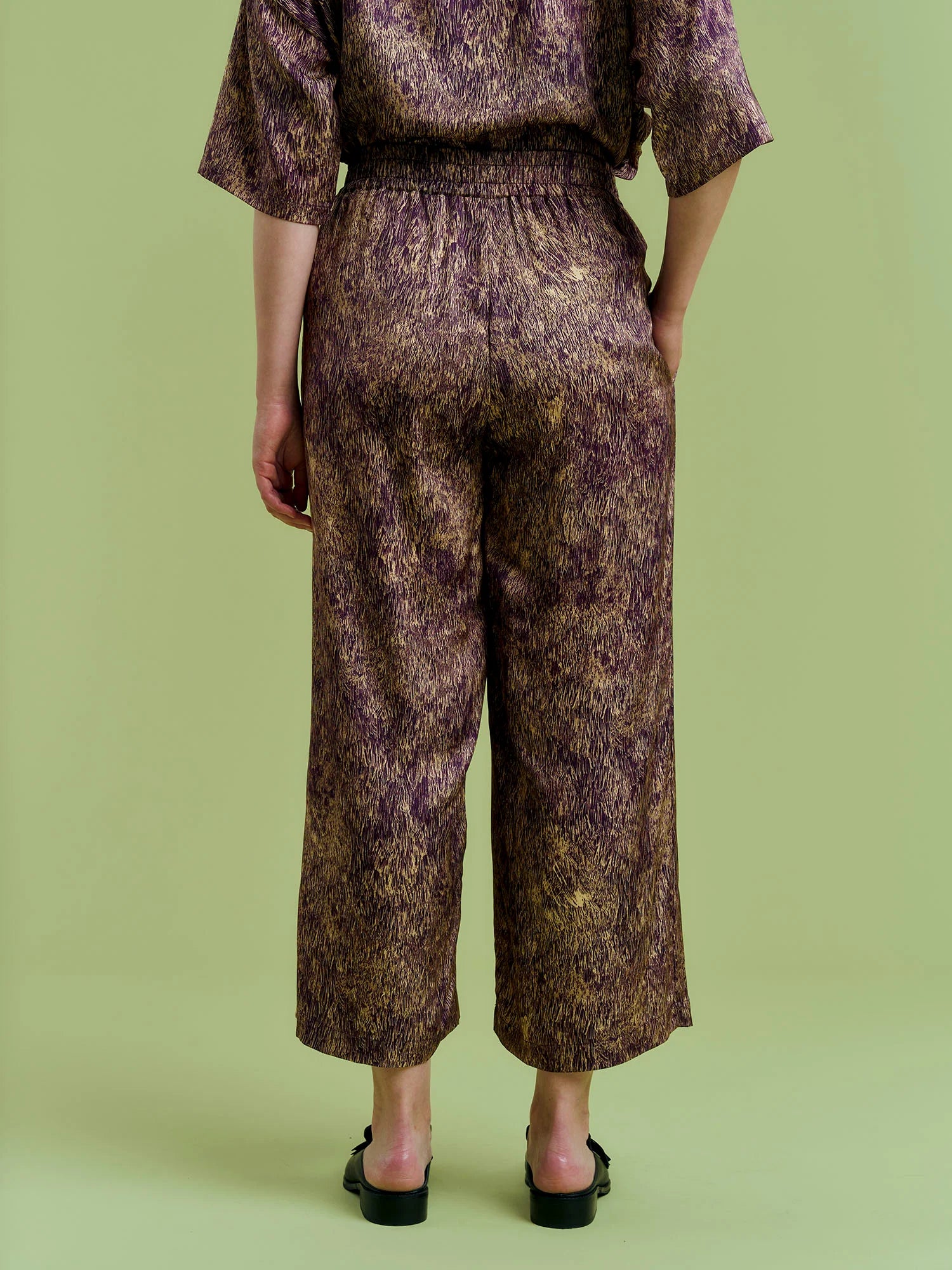 Frances Trousers - Fur Purple