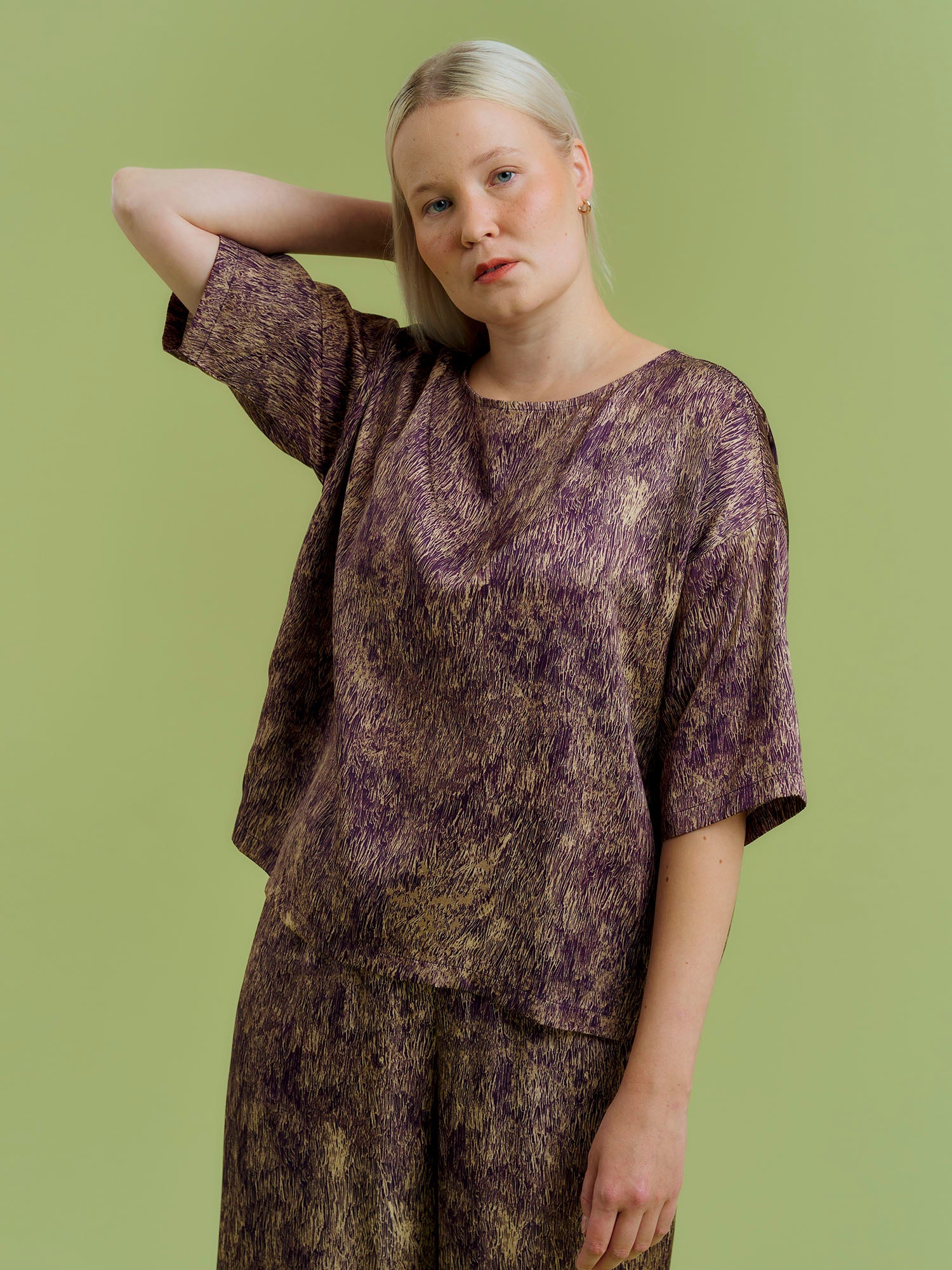 Kylee Shirt - Fur Purple