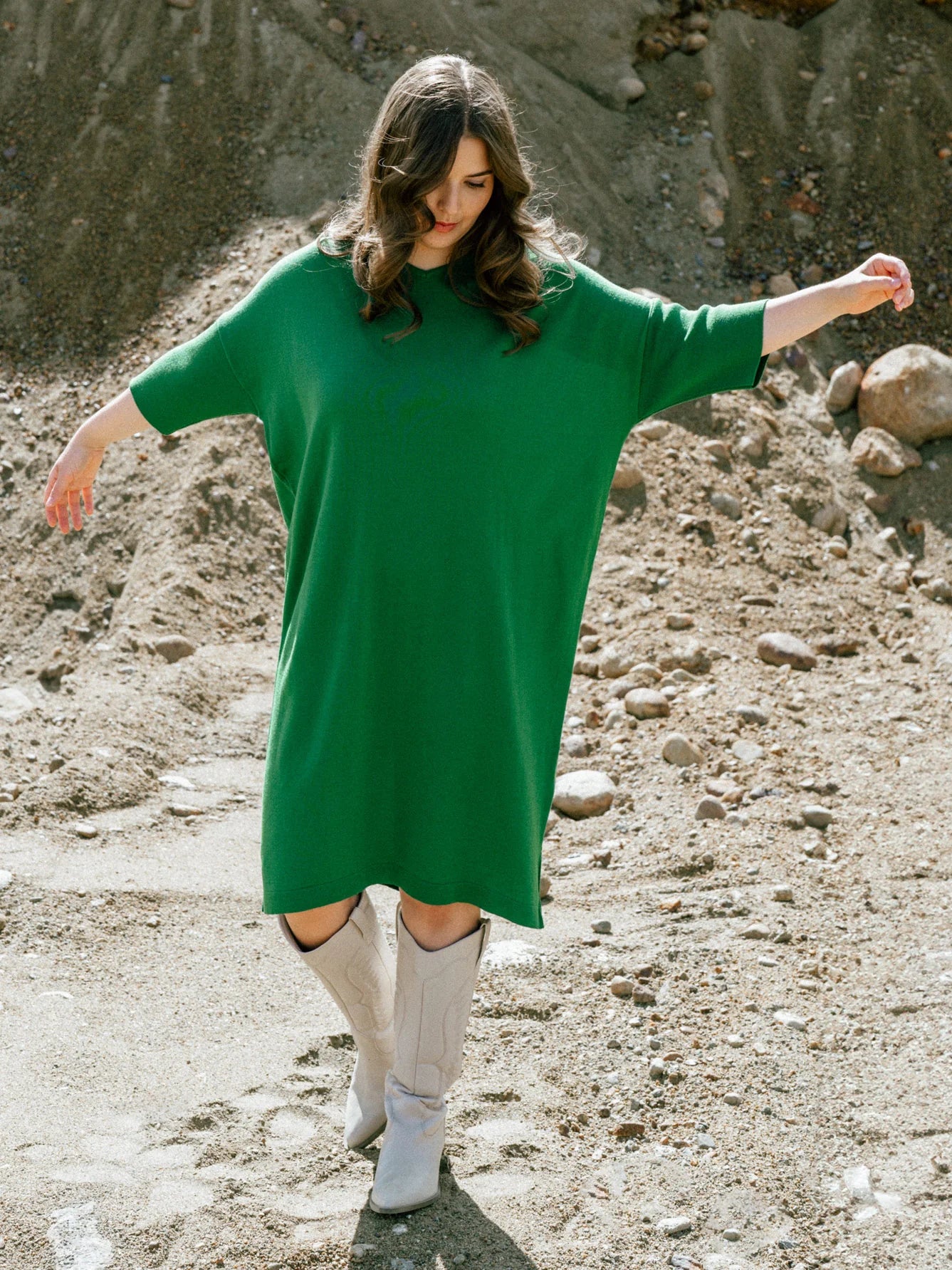 Love Merinovillamekko - Green