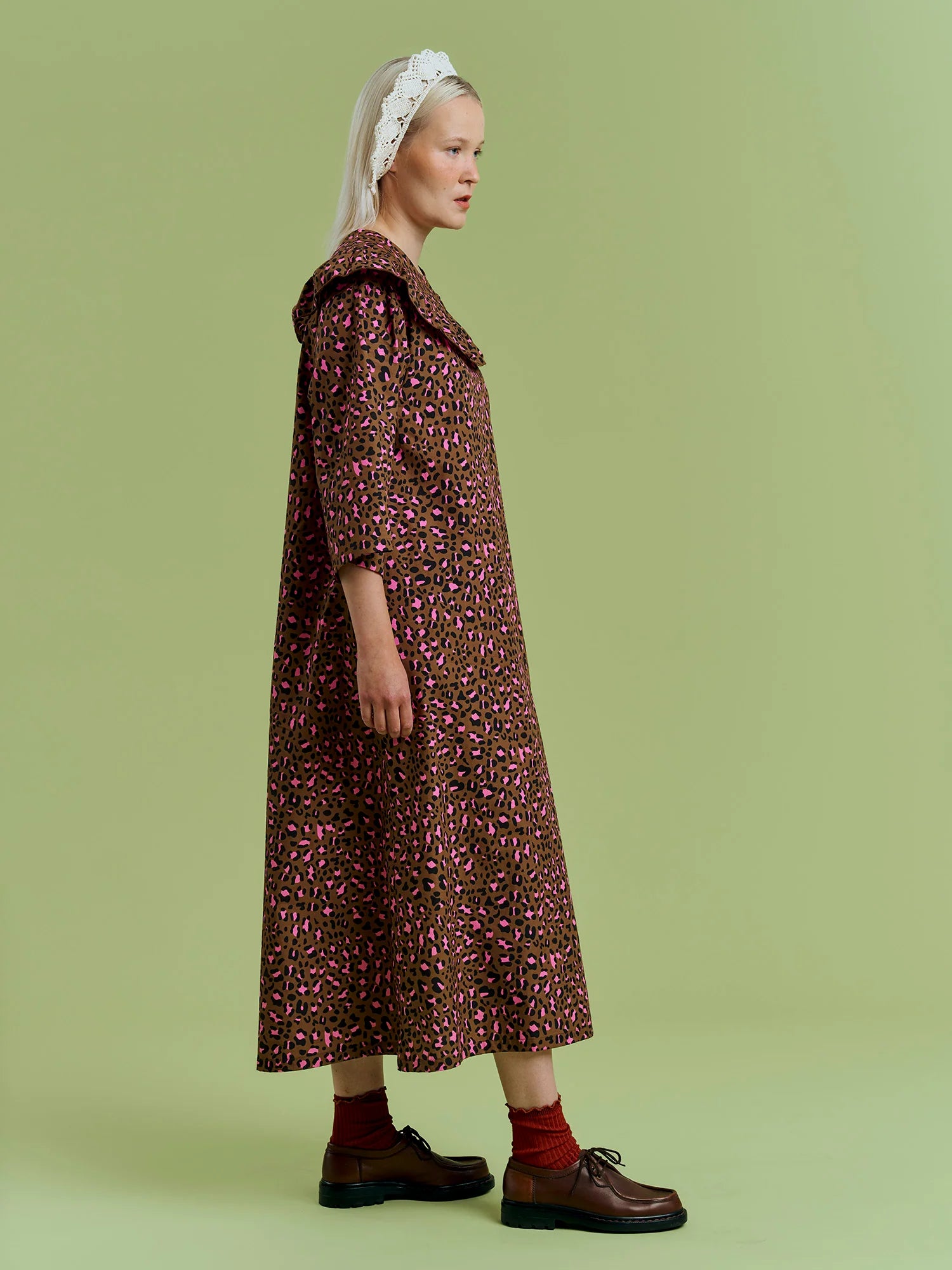 Mimi Dress - Leo Brown