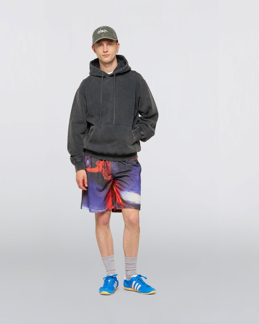 Axiom Hoodie Sweat - Grey marble fade out