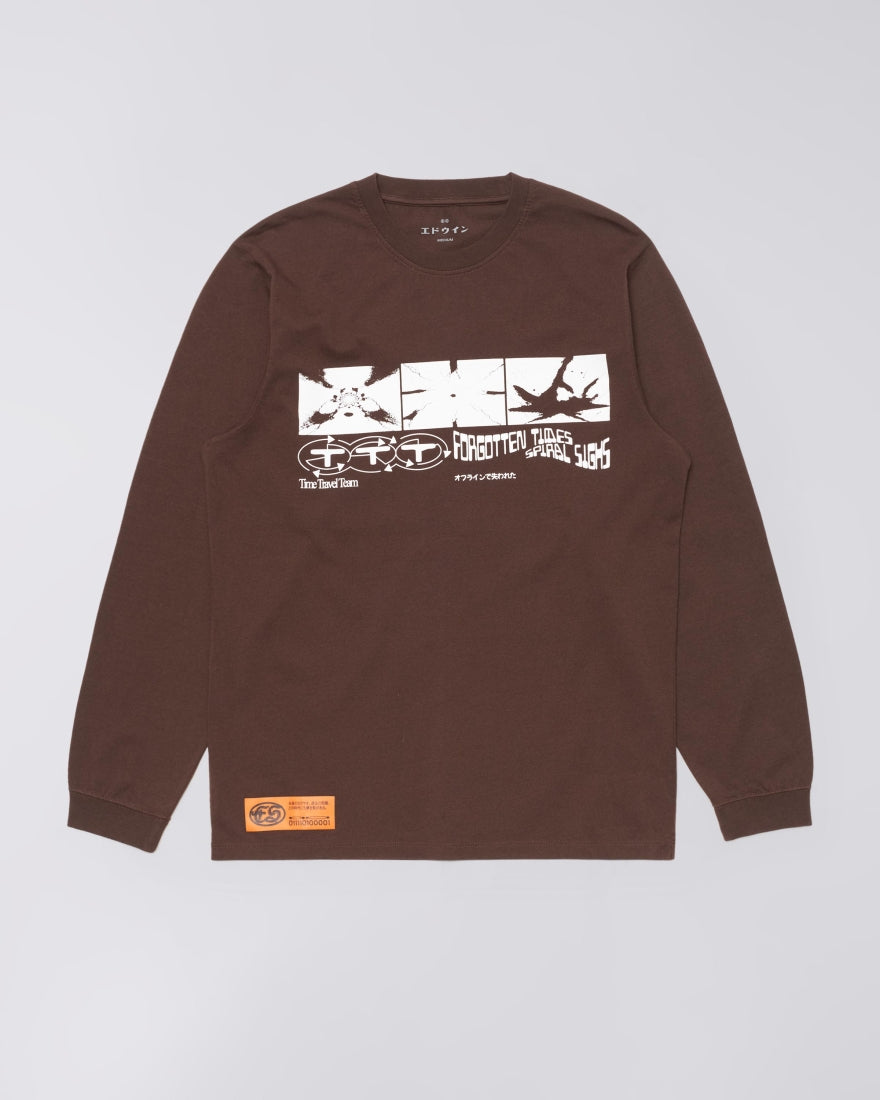 Always Late T-Shirt LS - Coffee Bean