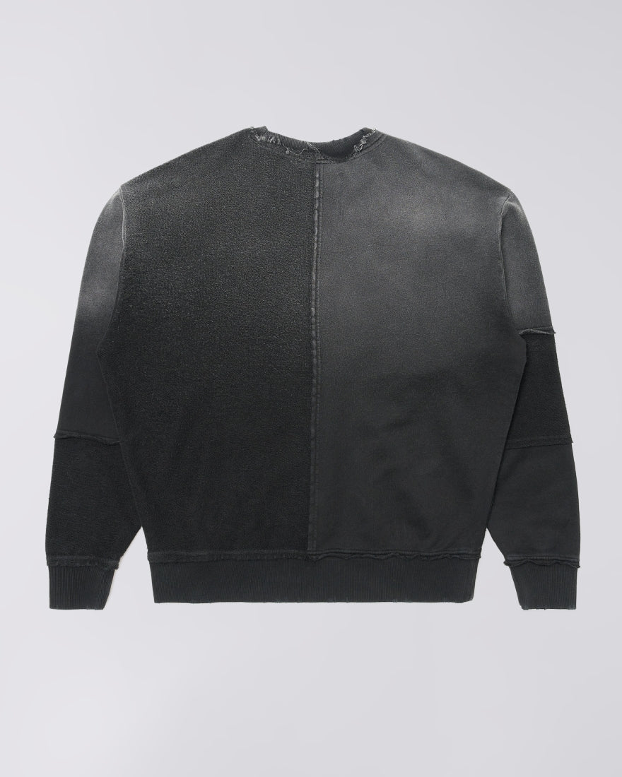 Bluff Sweat - Black distressed wash