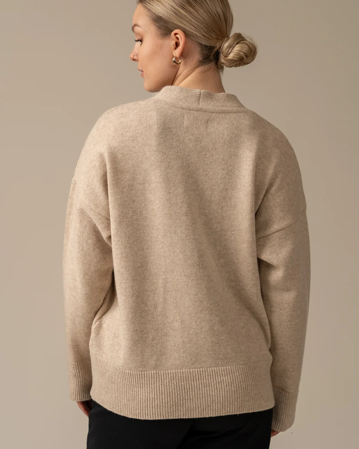 Kaste Neuletakki - Beige