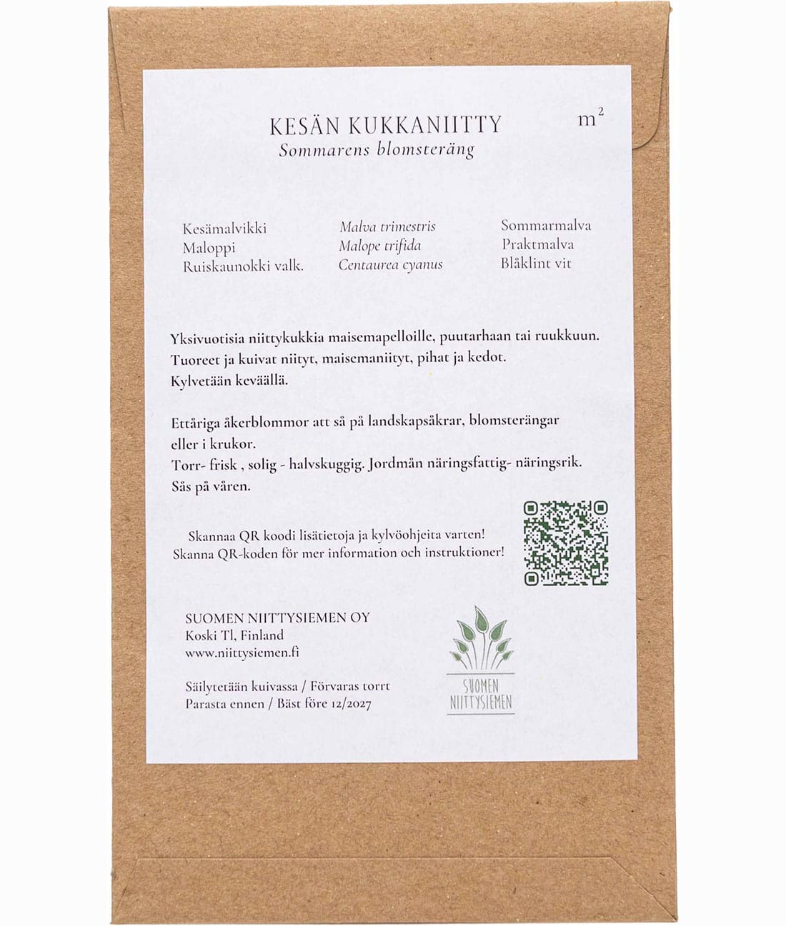 Kesän kukkaniitty