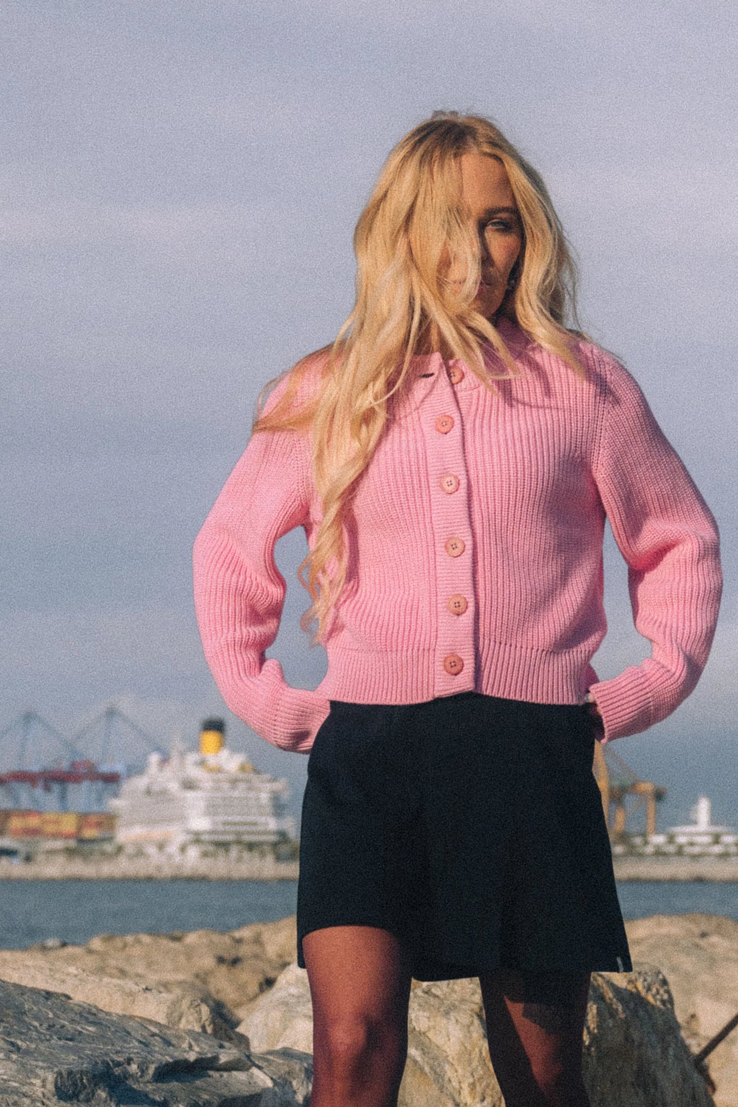O-neck Cardigan - Marshmallow