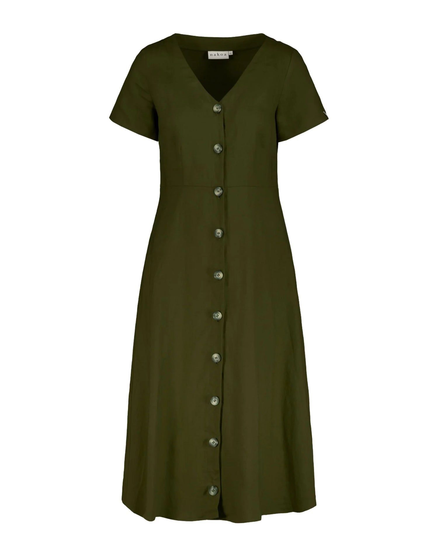Penelope Dress - Olive Green