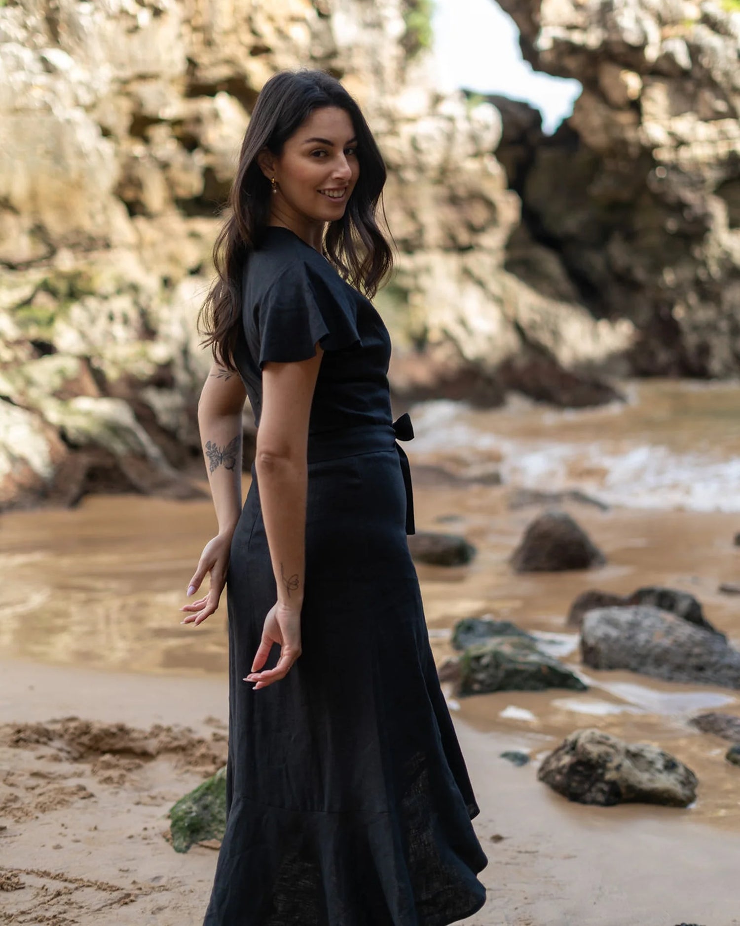 Annika Dress - Black