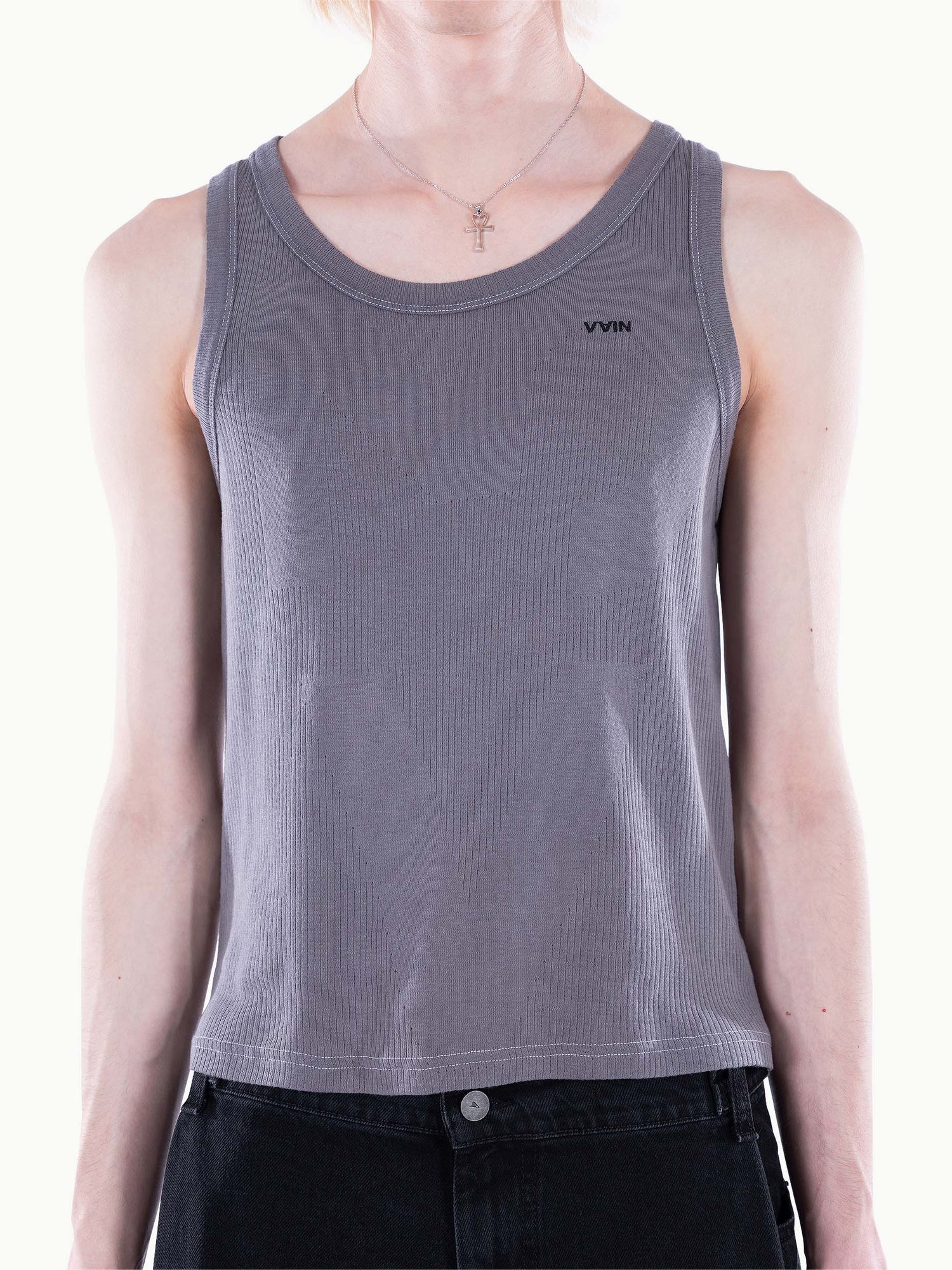 <3 Tank Top Grey