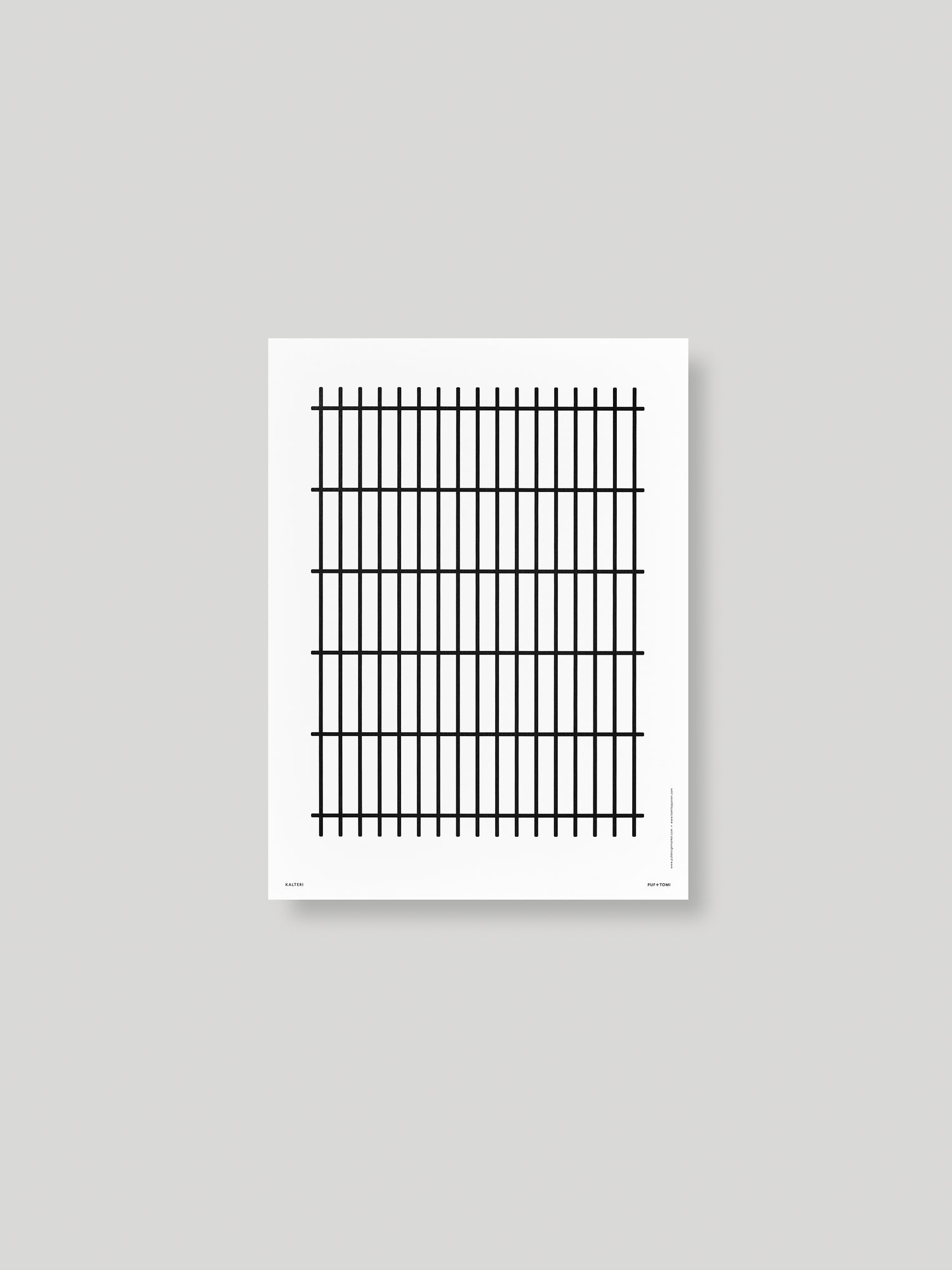 KALTERI Juliste - WHITE