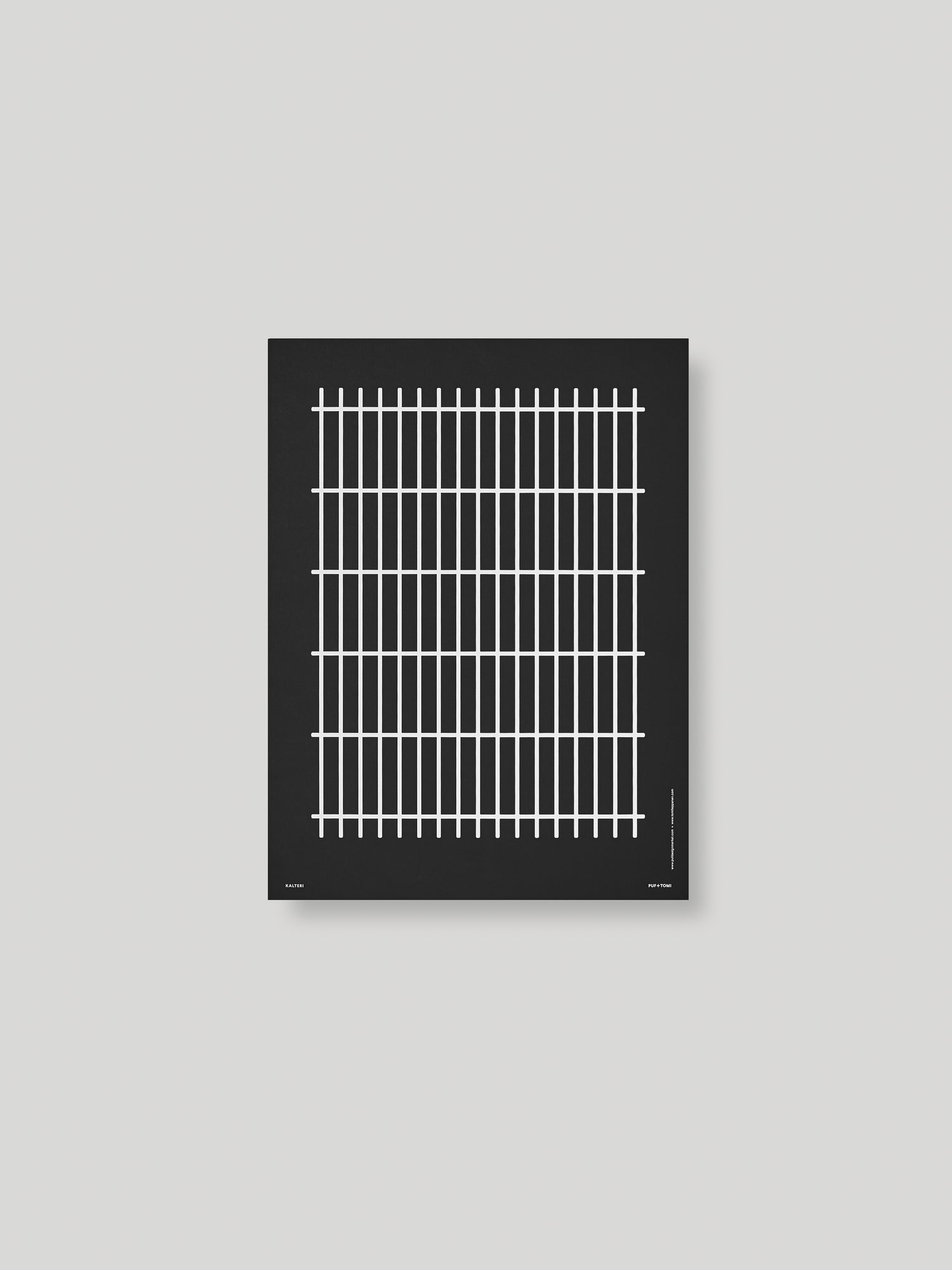 KALTERI Juliste - BLACK