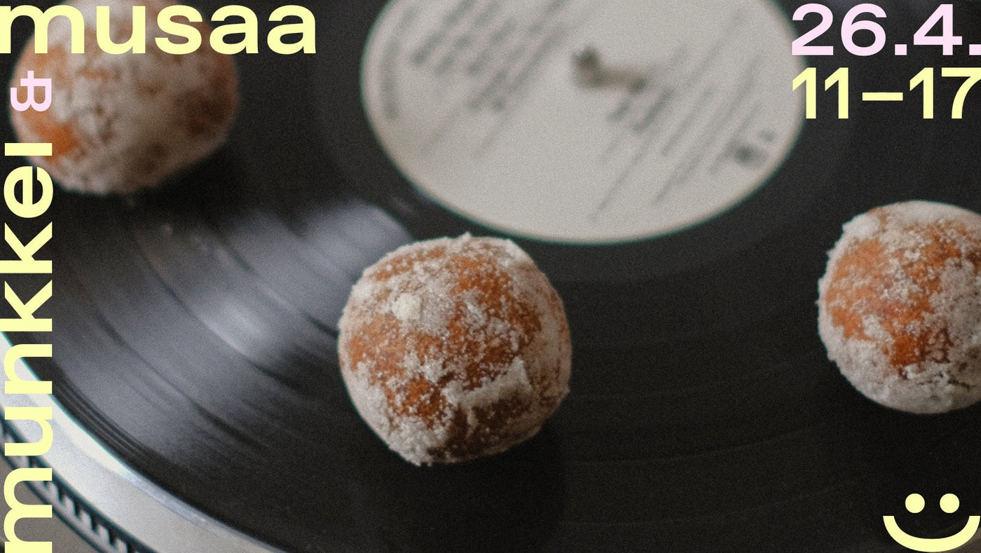 MUNKKEI & MUSAA  🎈🧃 LA 26.4. klo 11-17