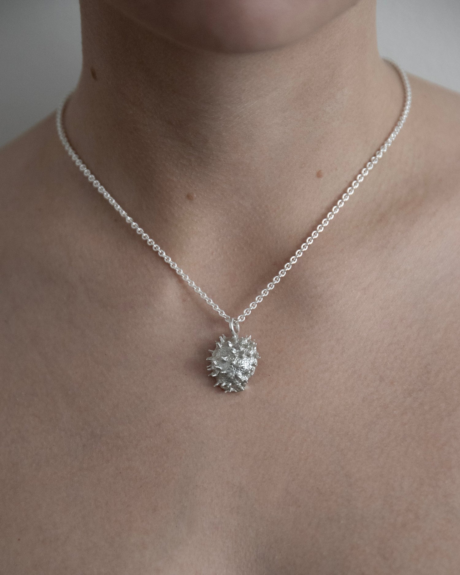 Chestnut Pendant Silver