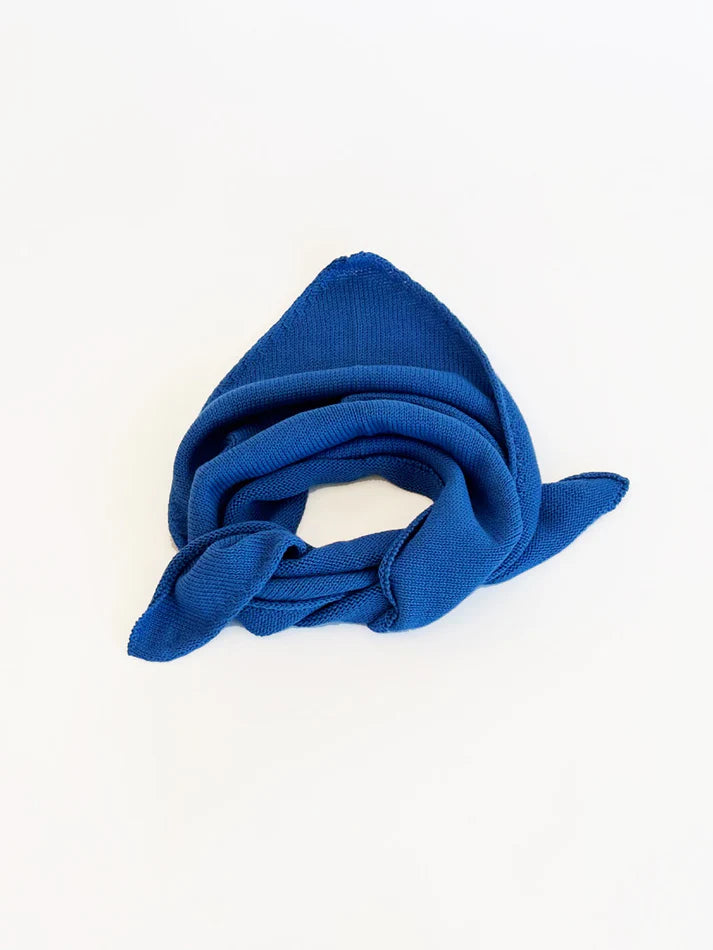 Triangle Scarf - Blue Boost