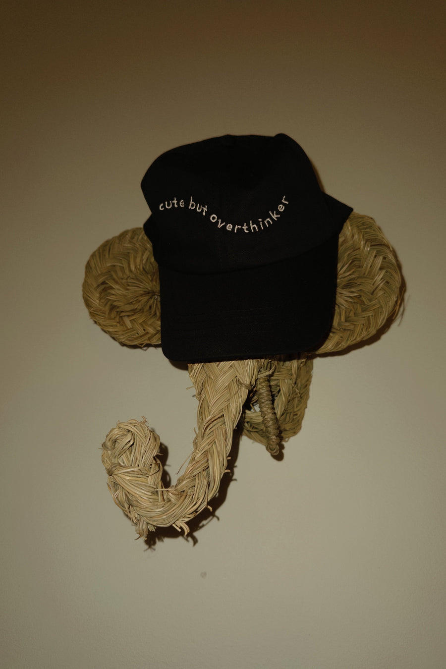 Cute But Overthinker - Black