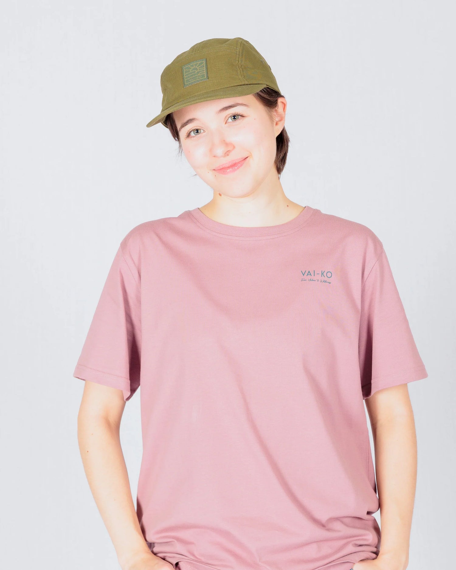Inari 5-Panel Cap - Moss Green