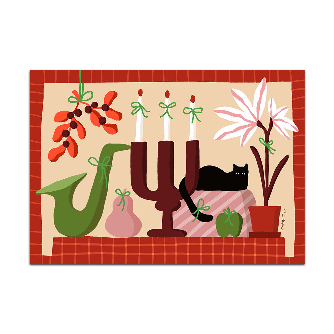 Terhi Isokuortti Joulukortti A6