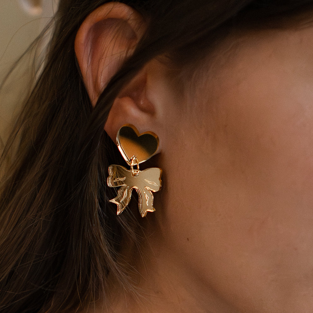 Take A Bow-tappikorvikset - Kulta