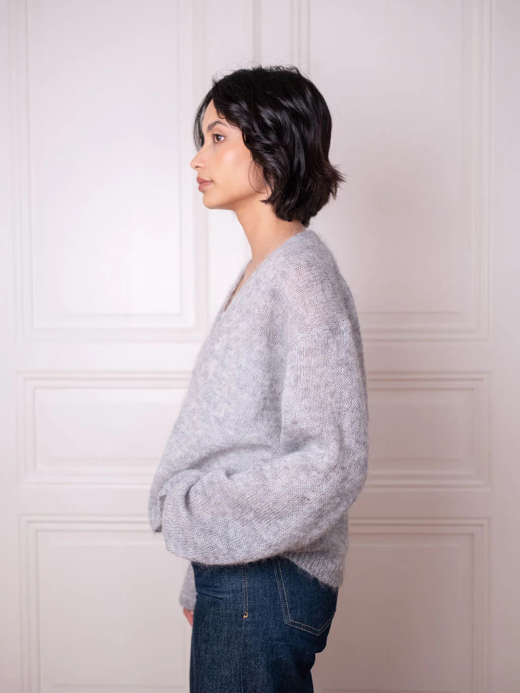 Cardigan V - Grey Day