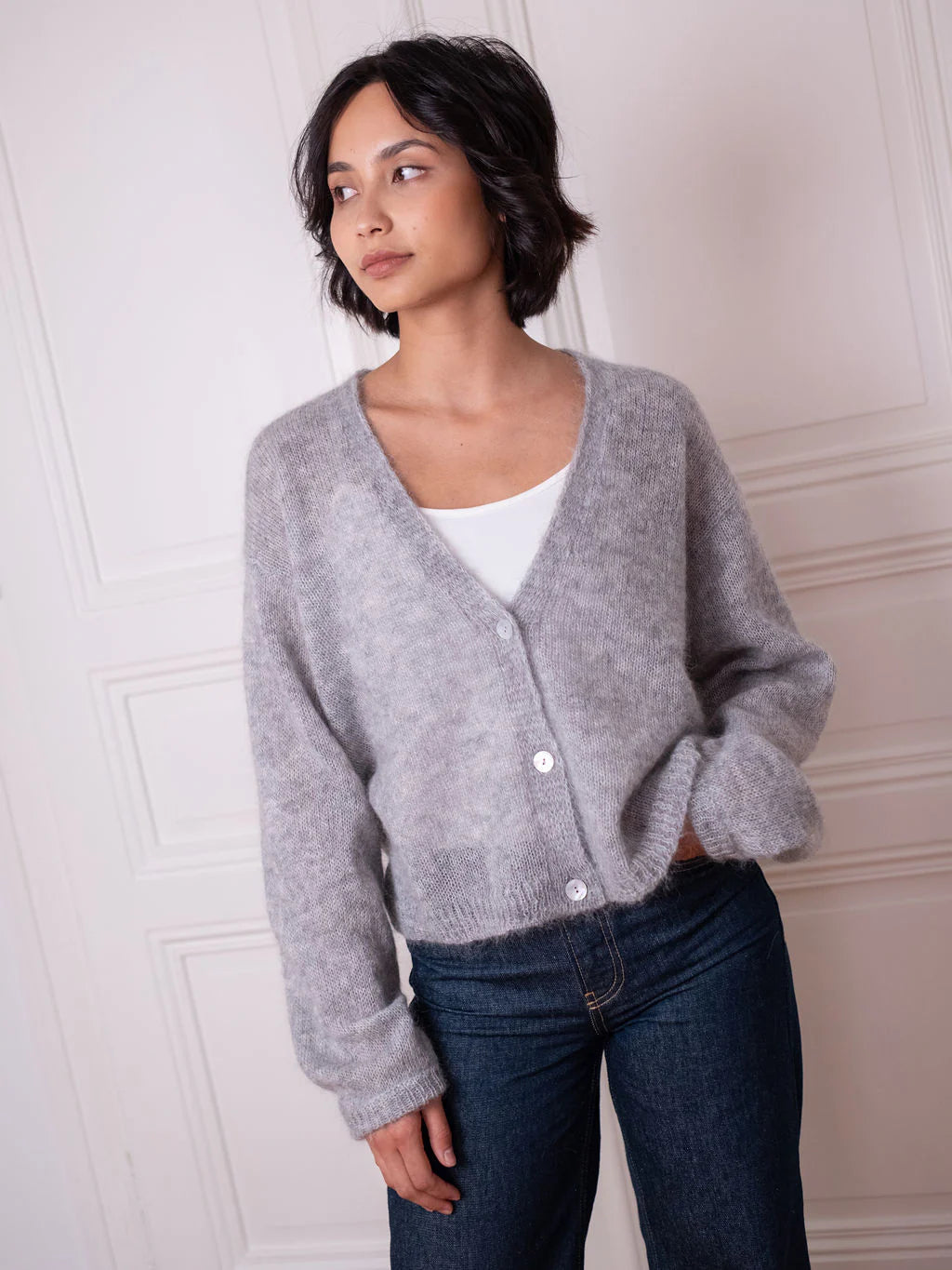 Cardigan V - Grey Day