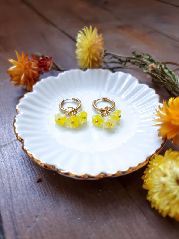 Blooming Sorbet Lemon - korvakorut