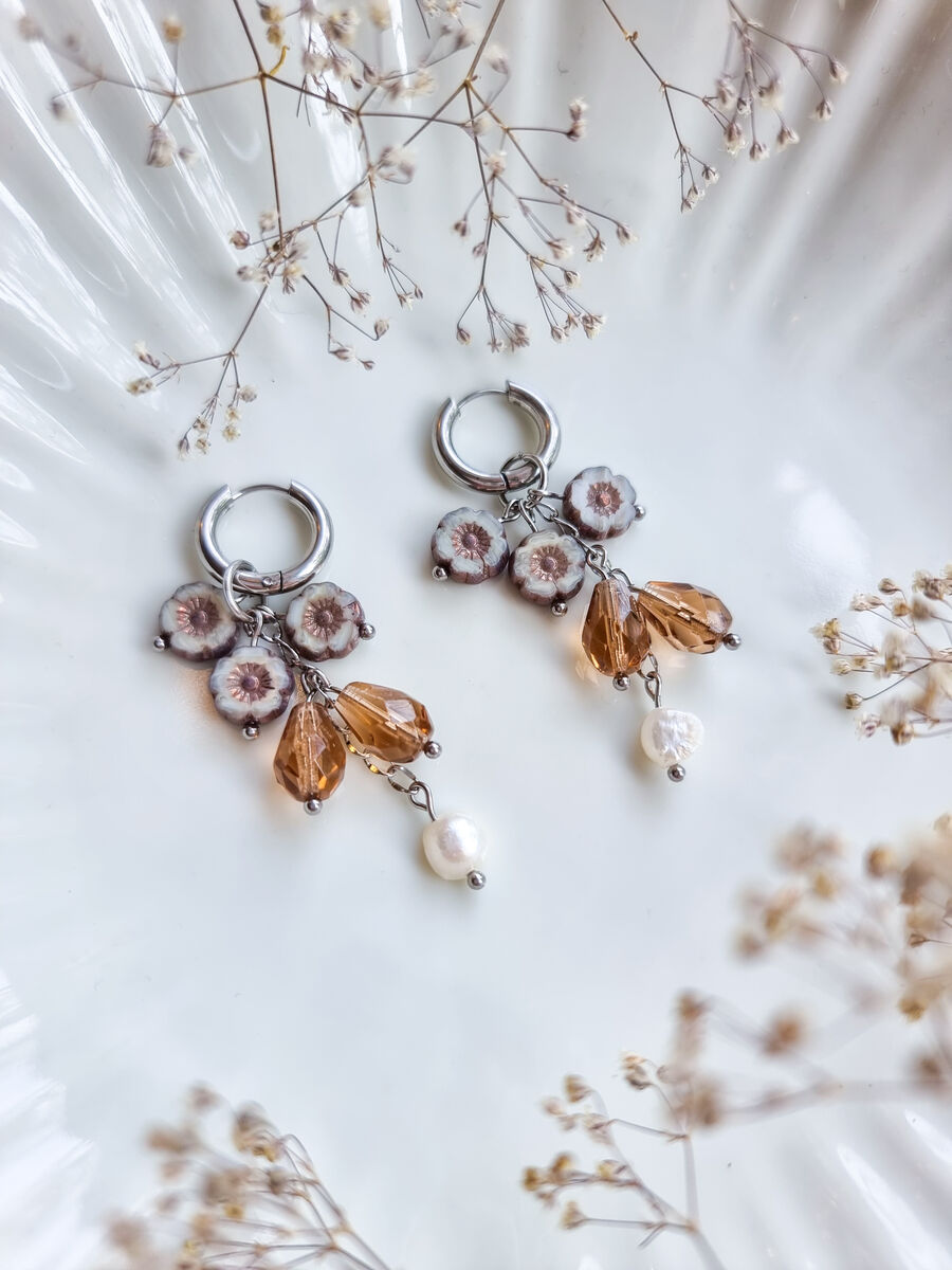 Cara Mia Mocha Haze - korvakorut