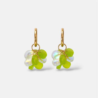 Flow Korvakorut - Lime-Hologram