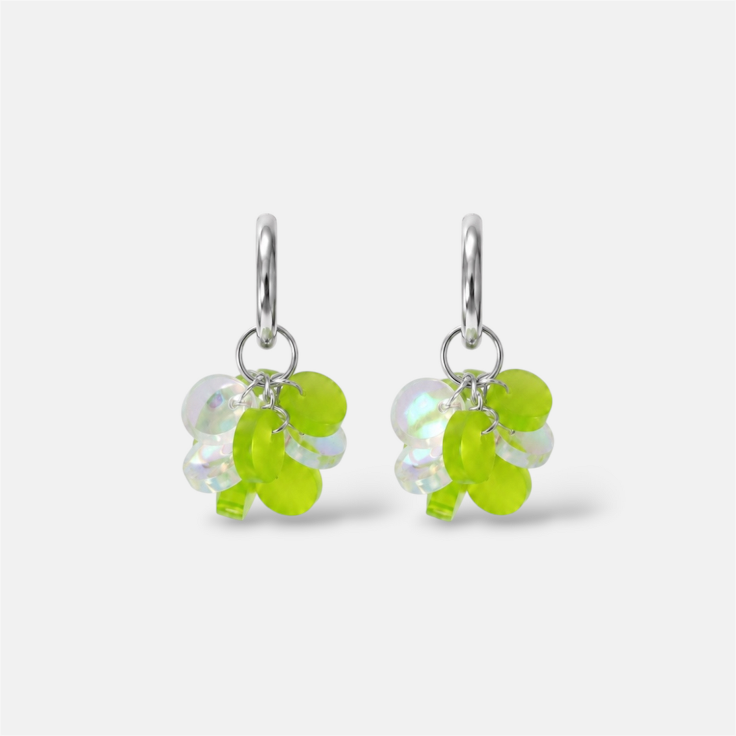 Flow Korvakorut - Lime-Hologram