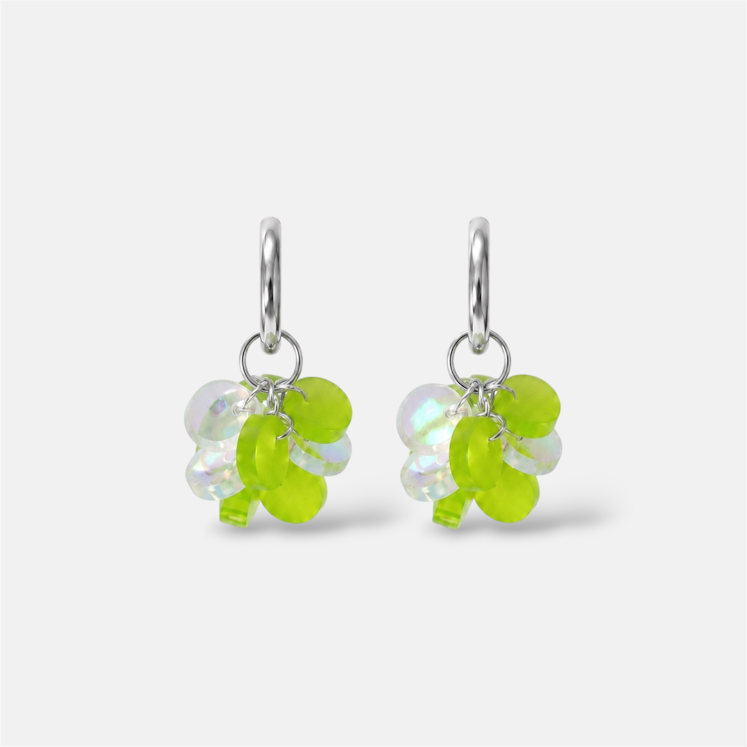 Flow Korvakorut - Lime-Hologram
