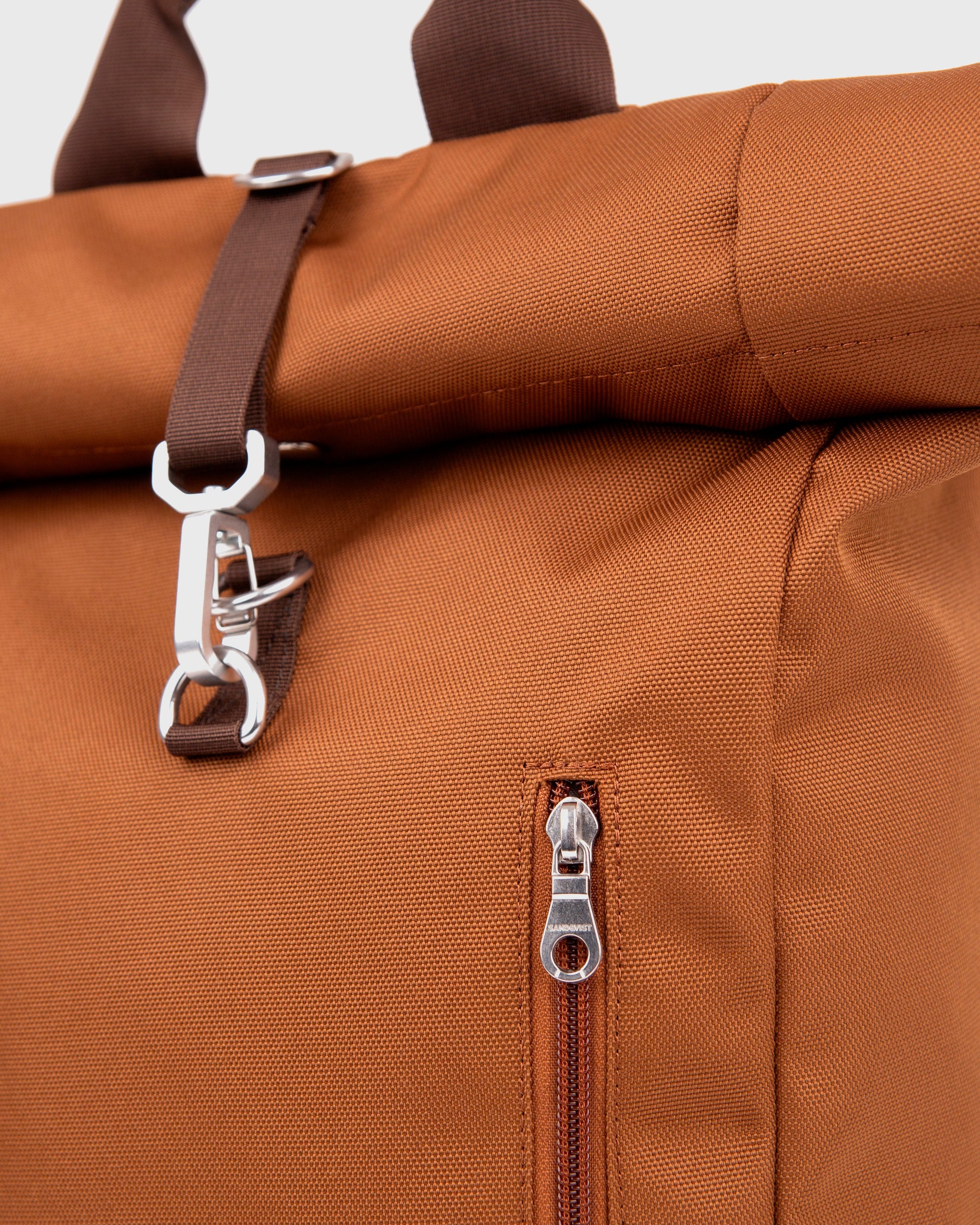 Ground Rolltop Backpack L - Sepia brown