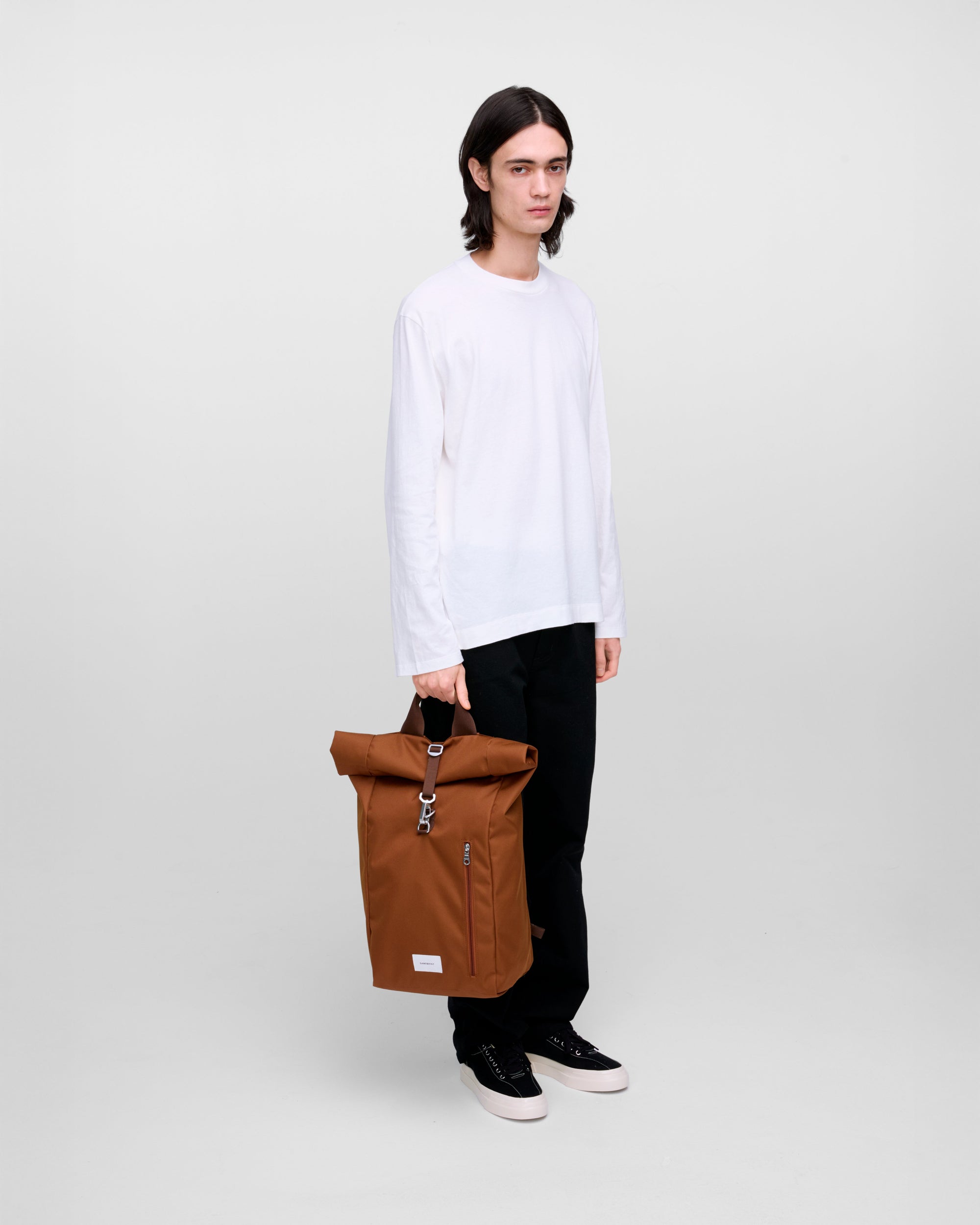 Ground Rolltop Backpack L - Sepia brown