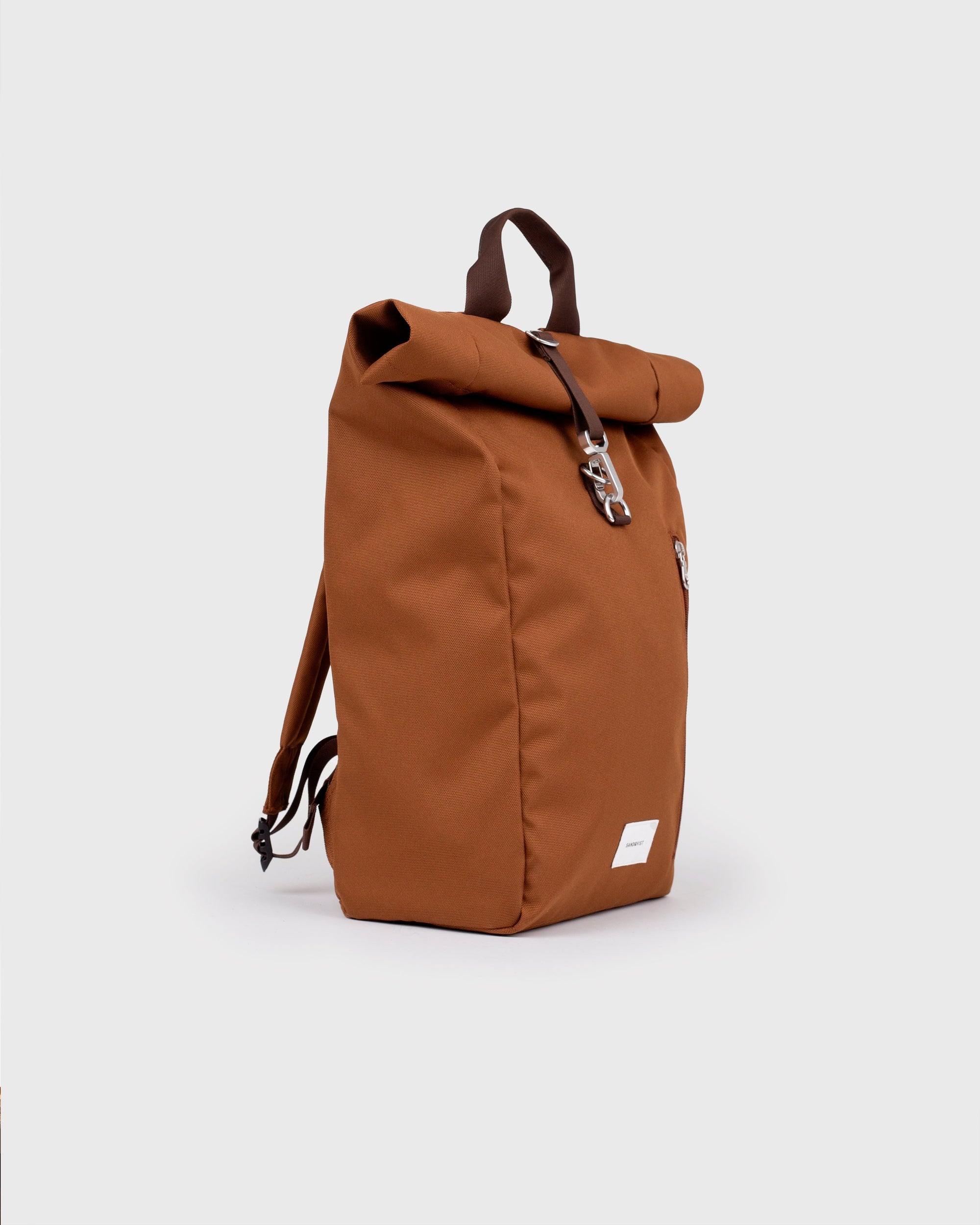 Ground Rolltop Backpack L - Sepia brown