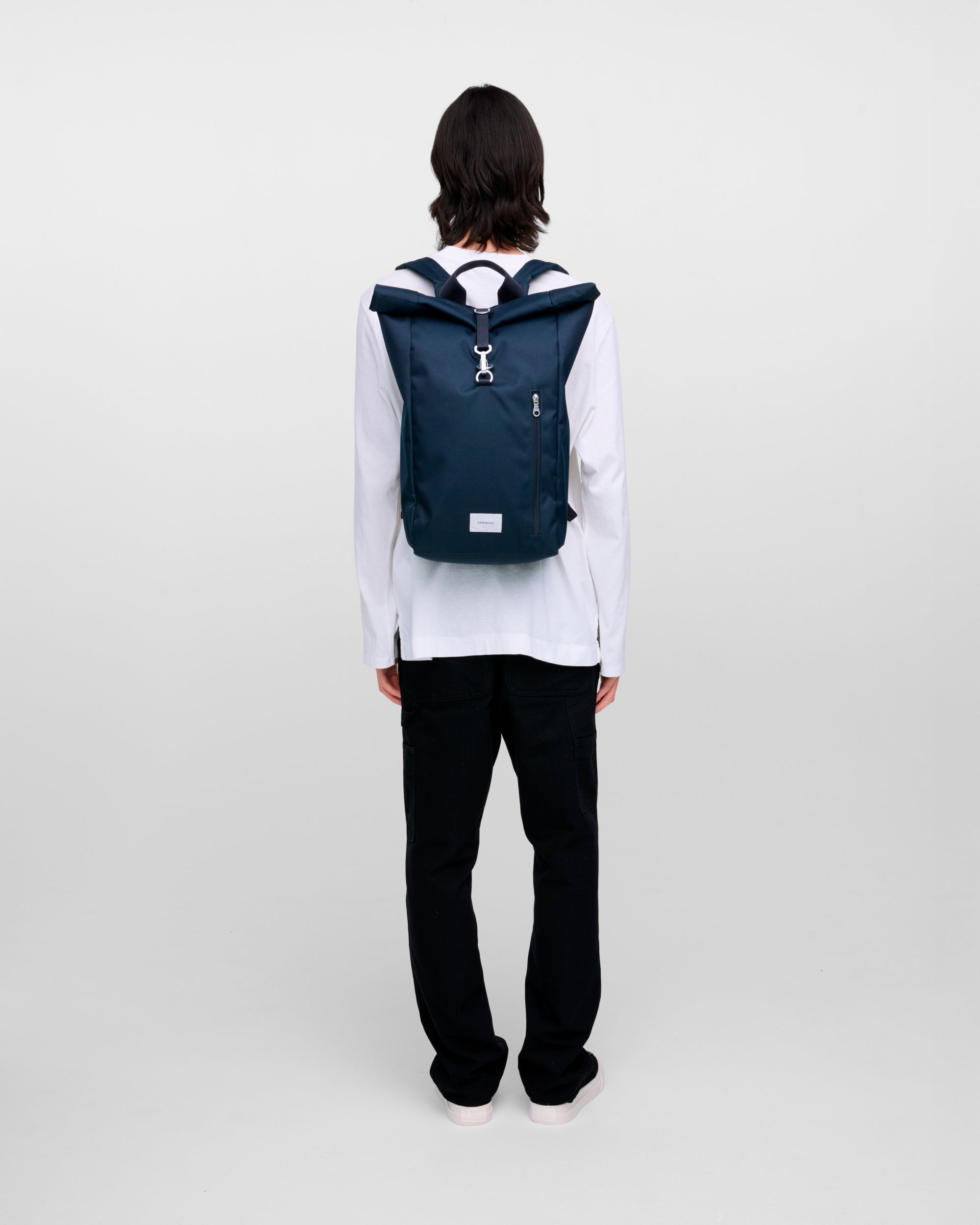 Ground Rolltop Backpack L - Navy