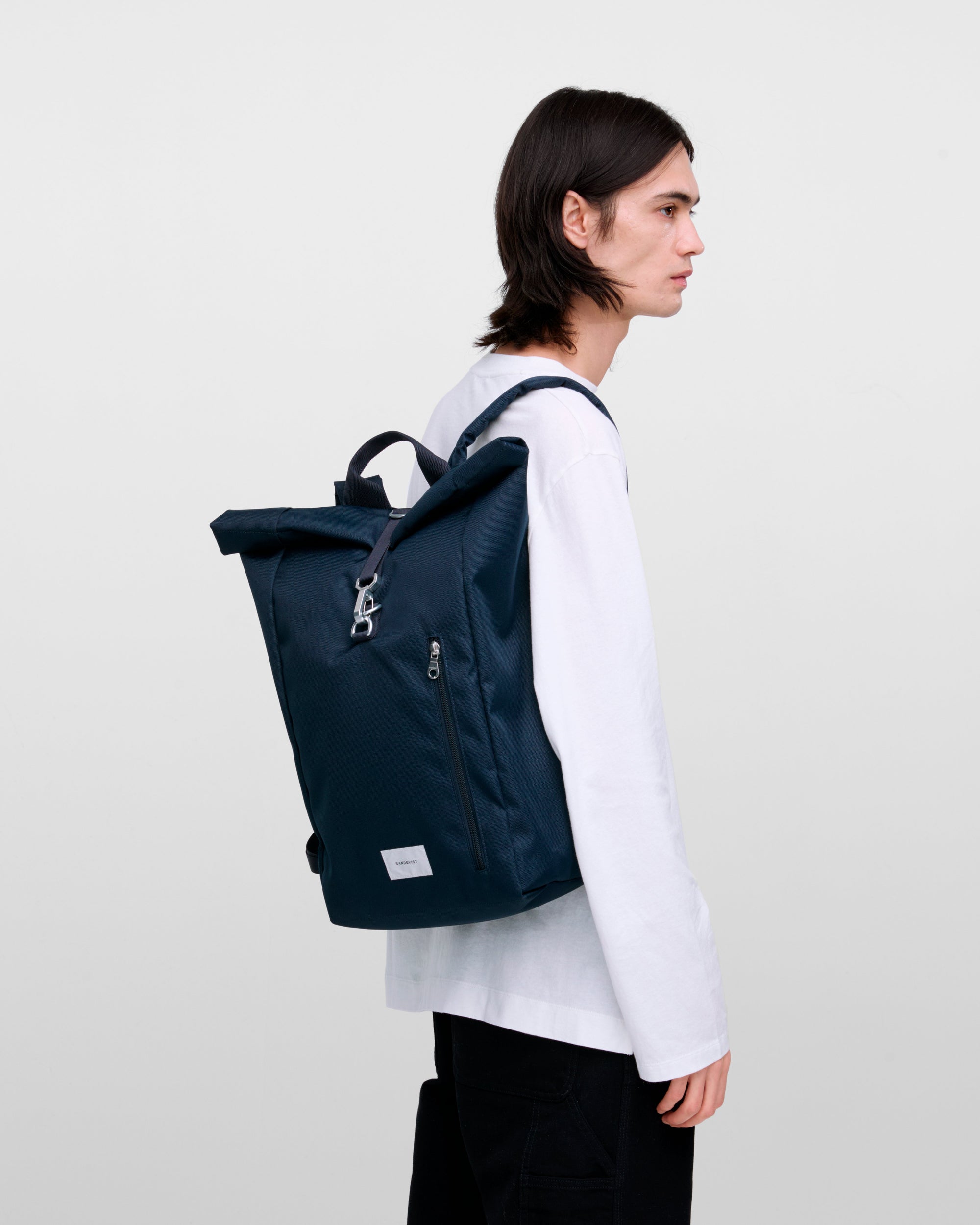 Ground Rolltop Backpack L - Navy